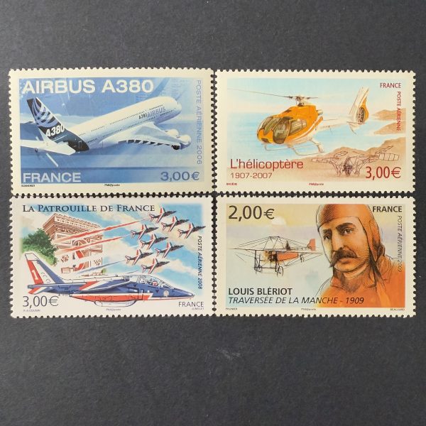 Poste Aérienne Y&T 69/72 "Airbus, Blériot.." en NEUFS ** - TB