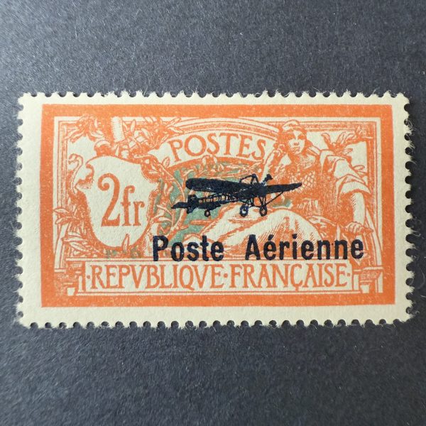 Poste Aérienne Y&T 1 "Merson 2fr" en NEUF ** - TB signé Calves