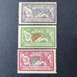 Y&T 206/208 "Mersons 3fr/10fr/20fr" en NEUFS ** - TB