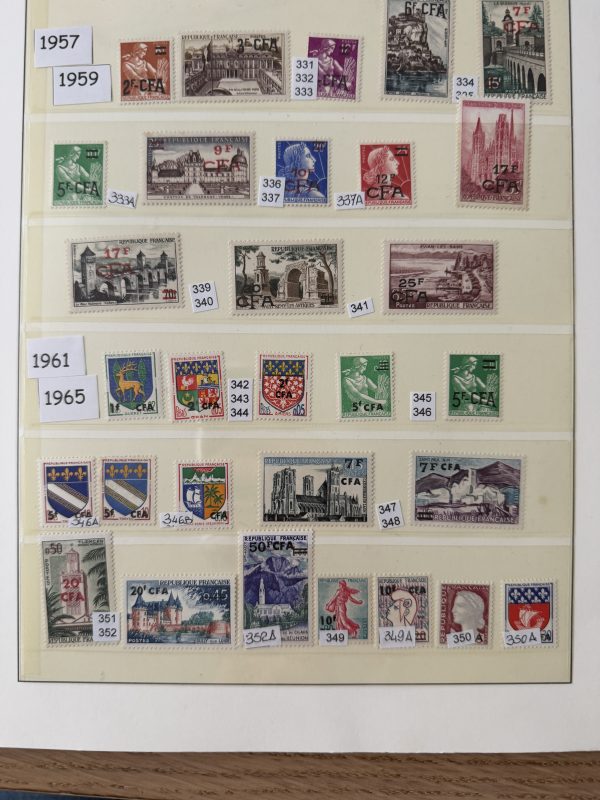 Collection CFA "Réunion" complet (dt 318, PA 49, 51) en NEUFS **/* - TB – Image 2