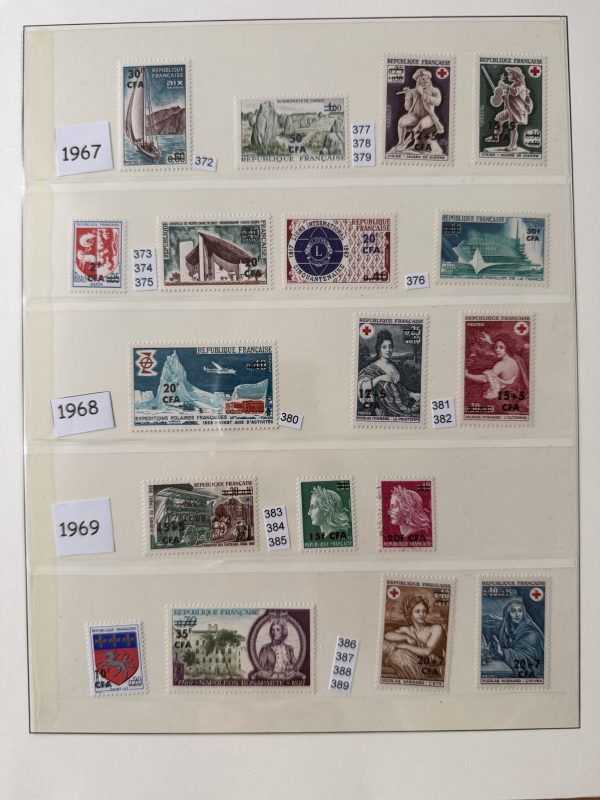 Collection CFA "Réunion" complet (dt 318, PA 49, 51) en NEUFS **/* - TB – Image 4