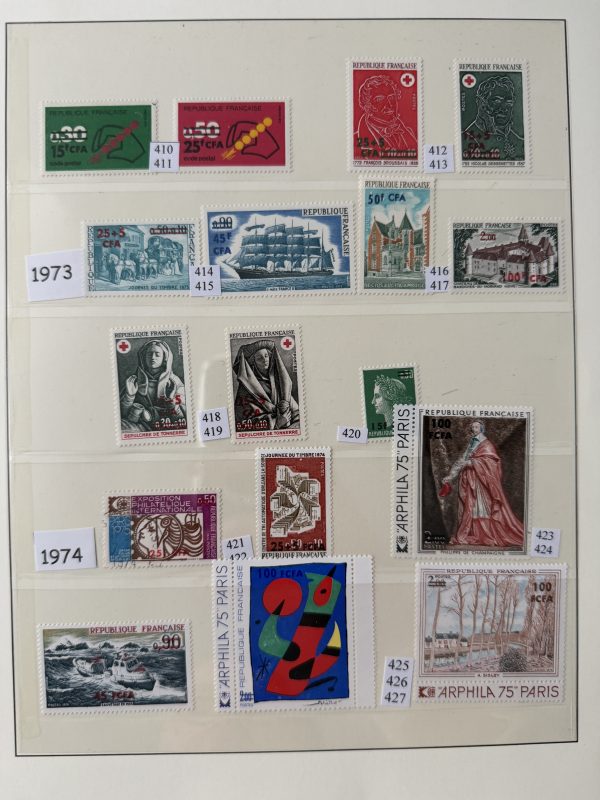 Collection CFA "Réunion" complet (dt 318, PA 49, 51) en NEUFS **/* - TB – Image 6
