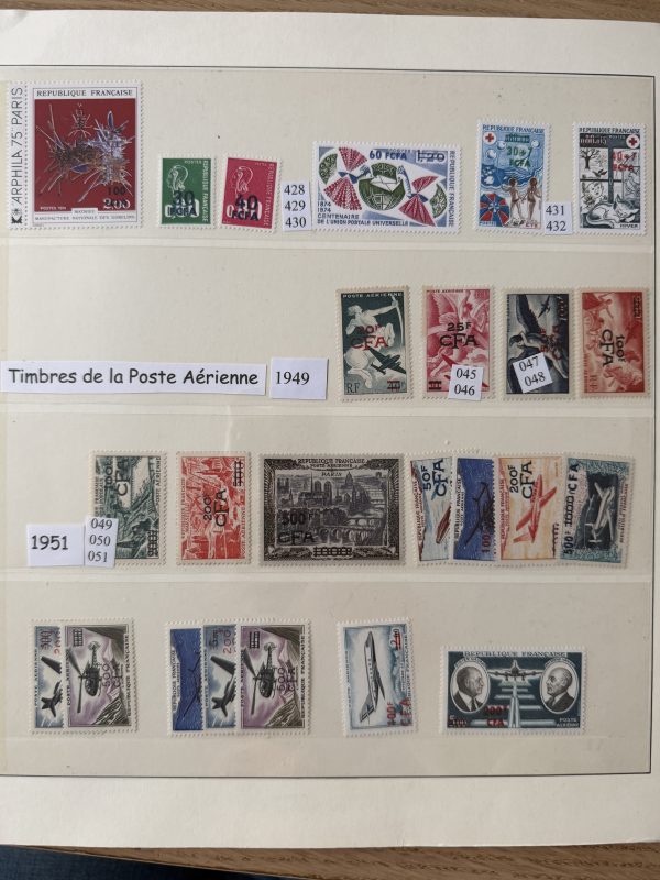 Collection CFA "Réunion" complet (dt 318, PA 49, 51) en NEUFS **/* - TB – Image 7