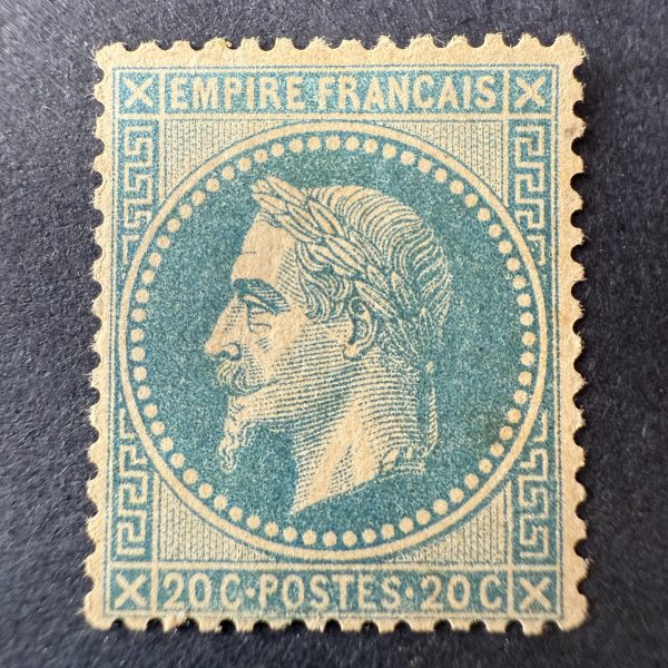 Y&T 29B "Napoléon lauré 20c" en NEUF * - TB signé Calves