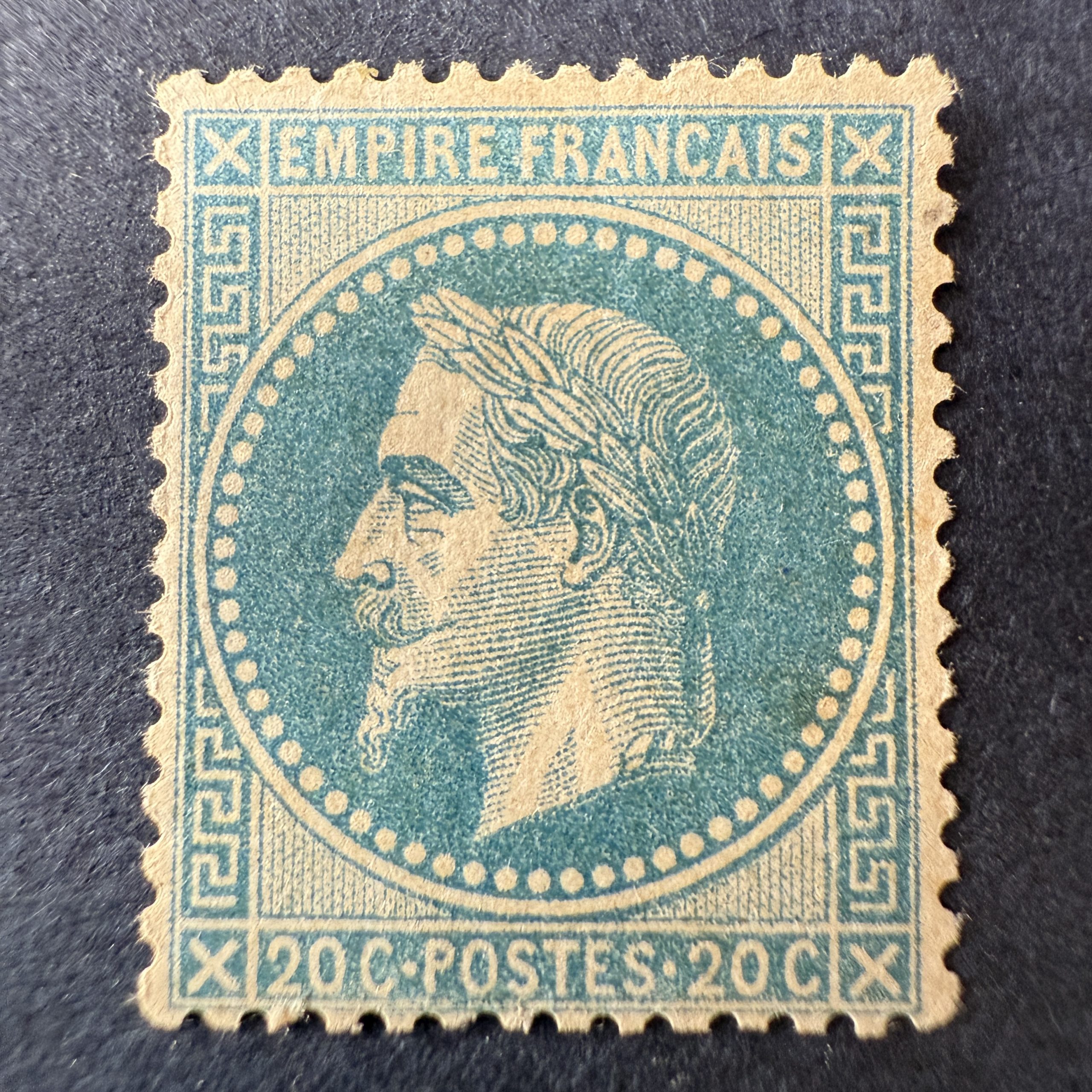 Y&T 29B "Napoléon lauré 20c" en NEUF * - TB signé Calves