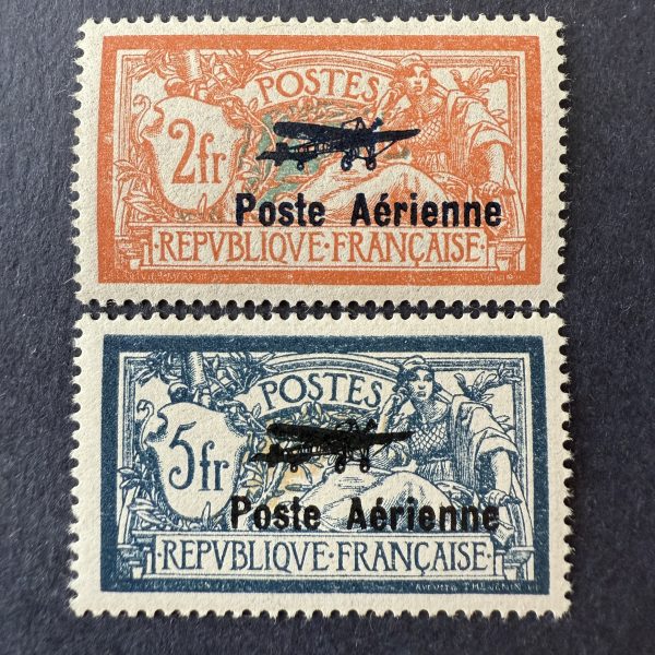 Poste Aérienne Y&T 1-2 "Mersons" en NEUFS * - TB