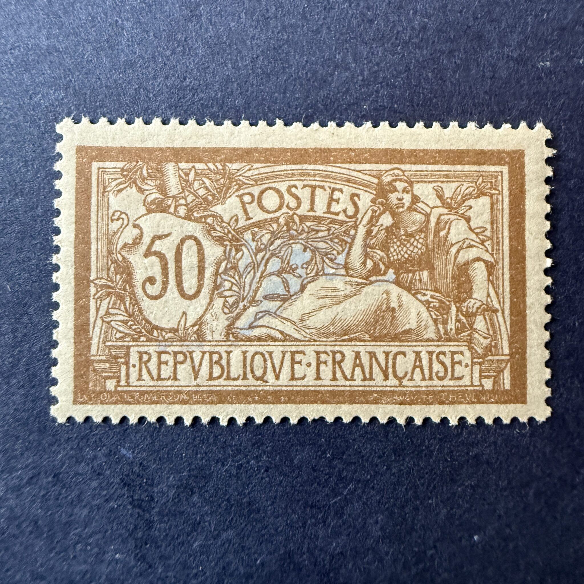 Y&T 120 "Merson 50c brun" en neuf ** - TB