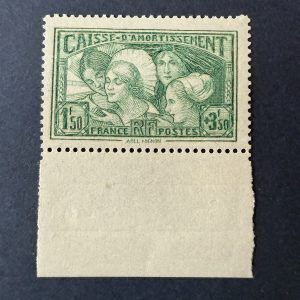 Y&T 269 "Caisse Amortissement Les Provinces" bdf en neuf ** - TB