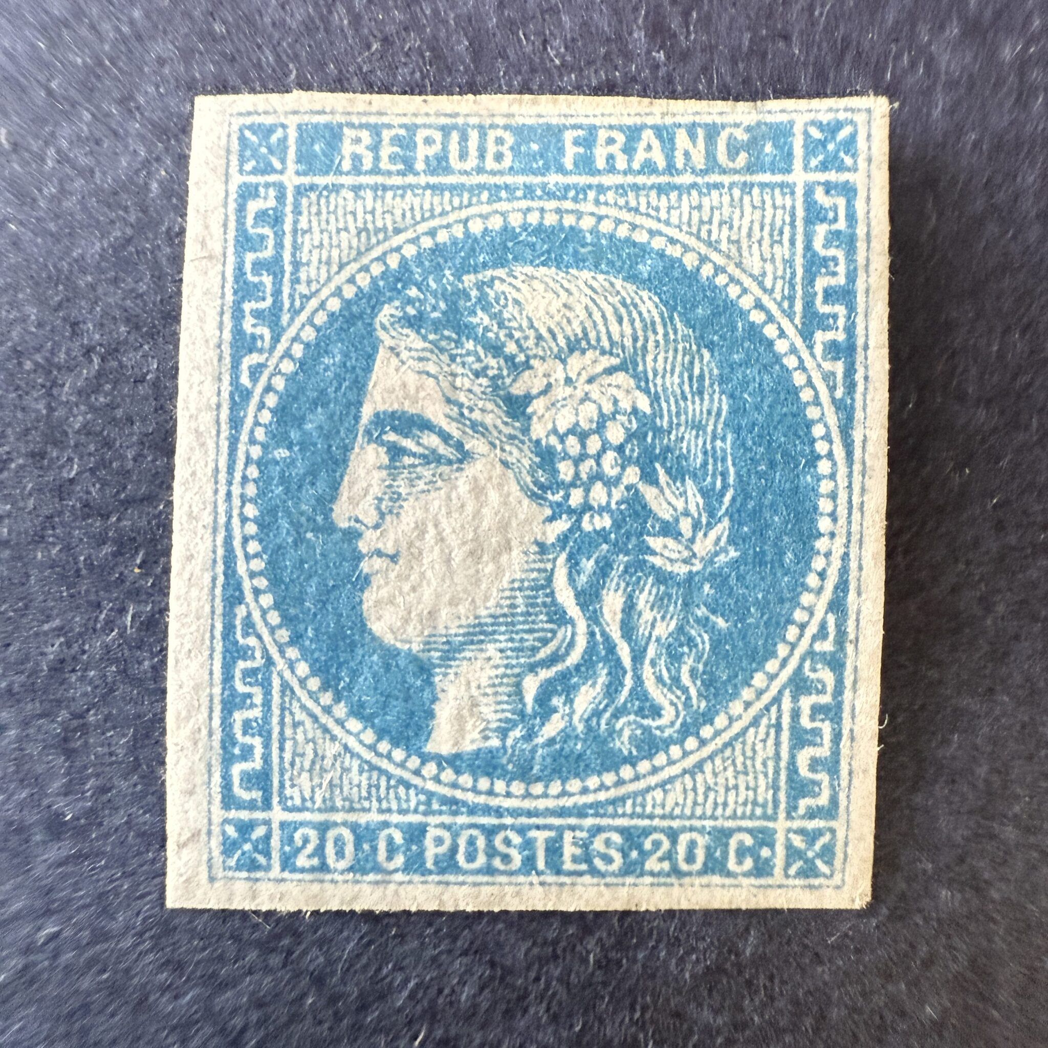 Yvert 46B "Bordeaux 20c R3 type II" en neuf * - TB