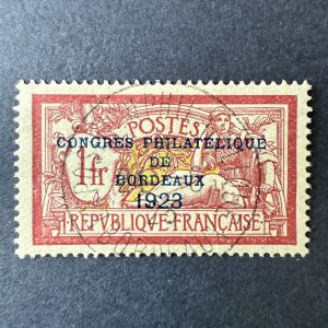 Y&T 182 "Exposition de Bordeaux 1923" centré en oblitéré - SUP
