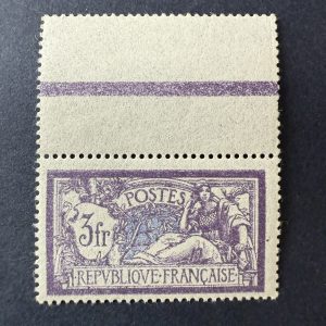 Y&T 206 "Merson 3fr violet" bord de feuille en neuf ** - SUP