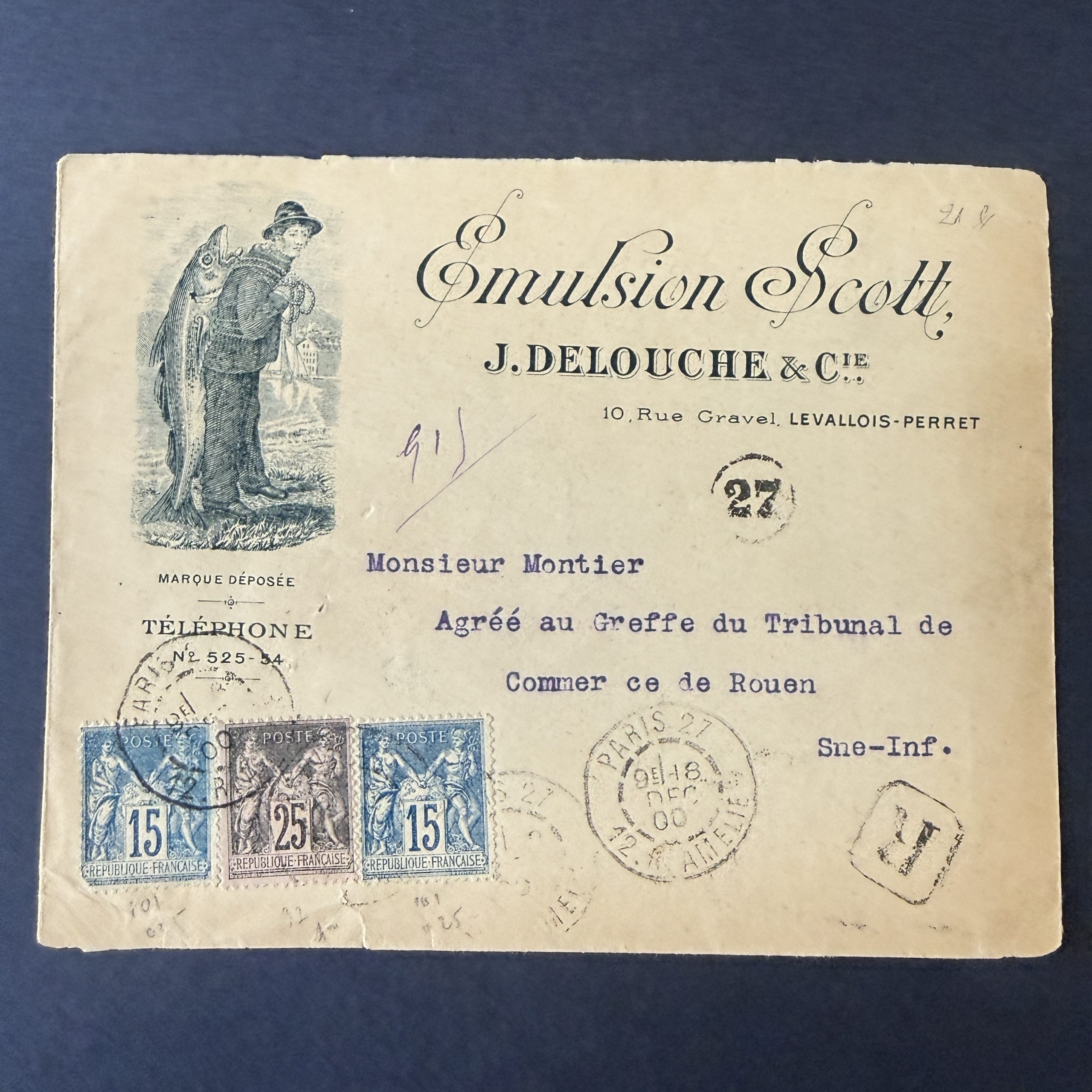 Y&T 97 et 101, "Sages" lettre recommandée enveloppe illustrée - TB