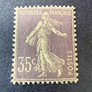 Y&T 136, "Semeuse 35c violet" en neuf ** - TB