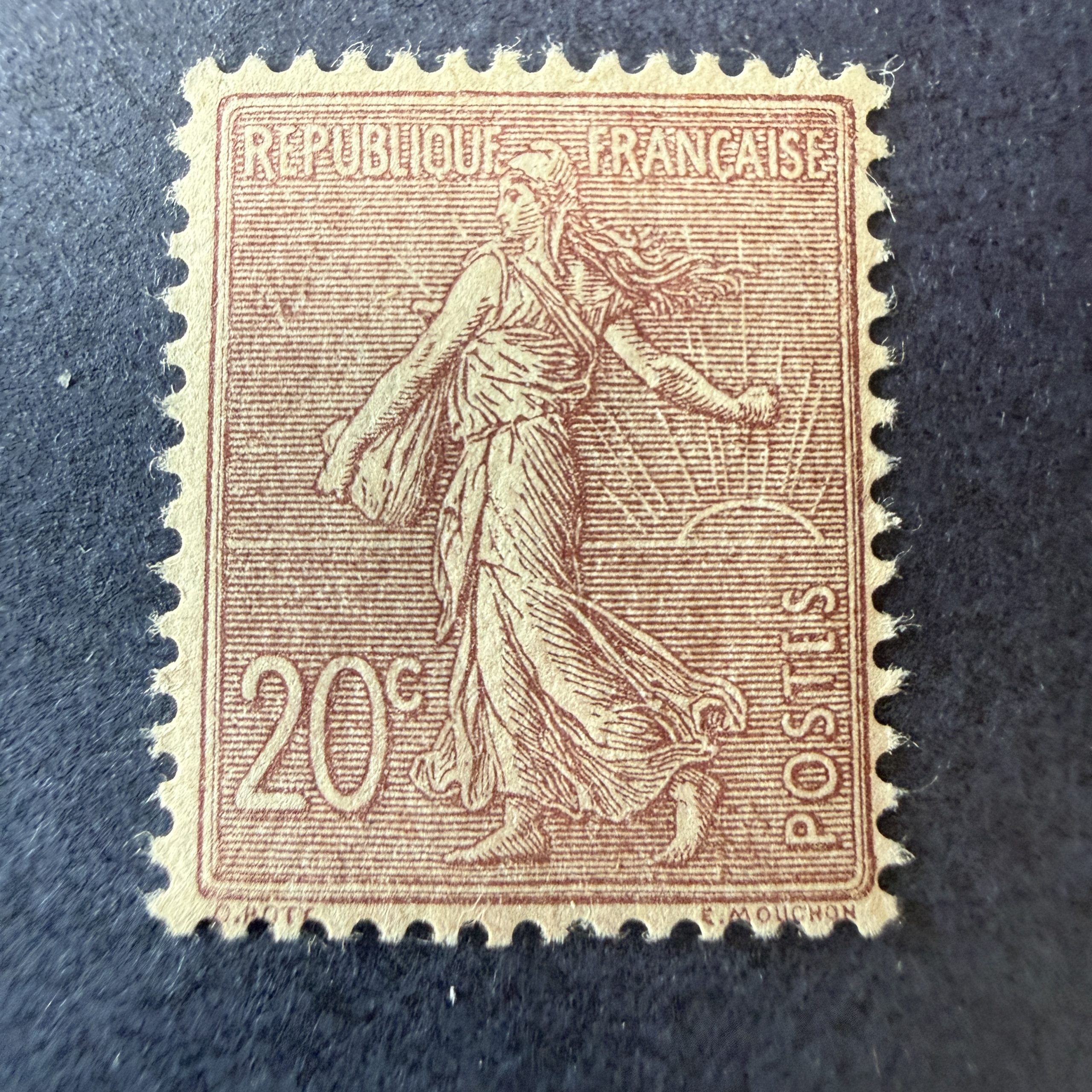 Y&T 131, "Semeuse 20c brun" en neuf ** - TB