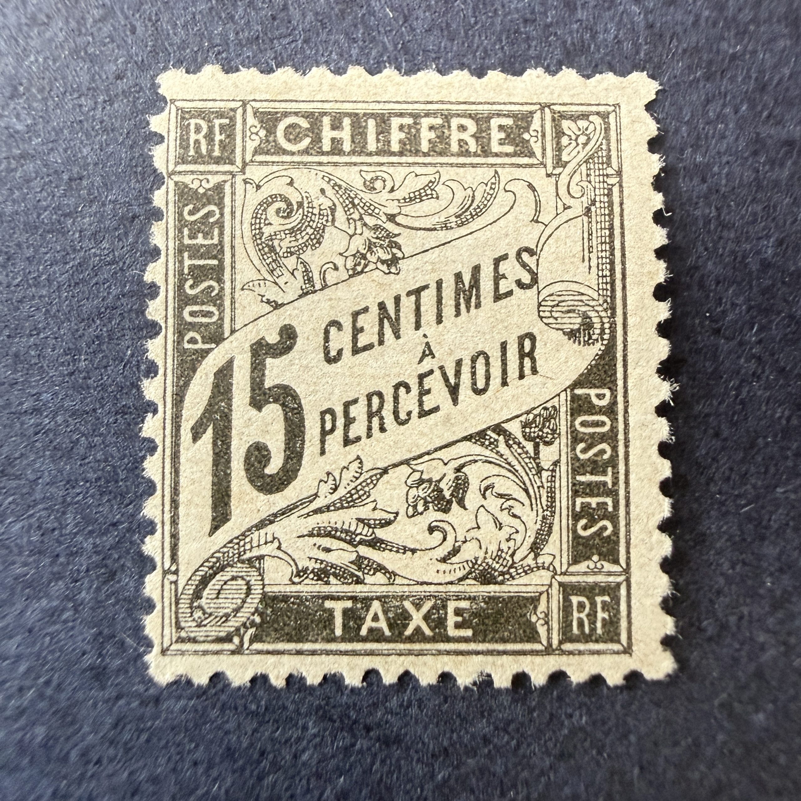 Taxe Yvert 16, "Duval 15c" en neuf * (légère). TB.