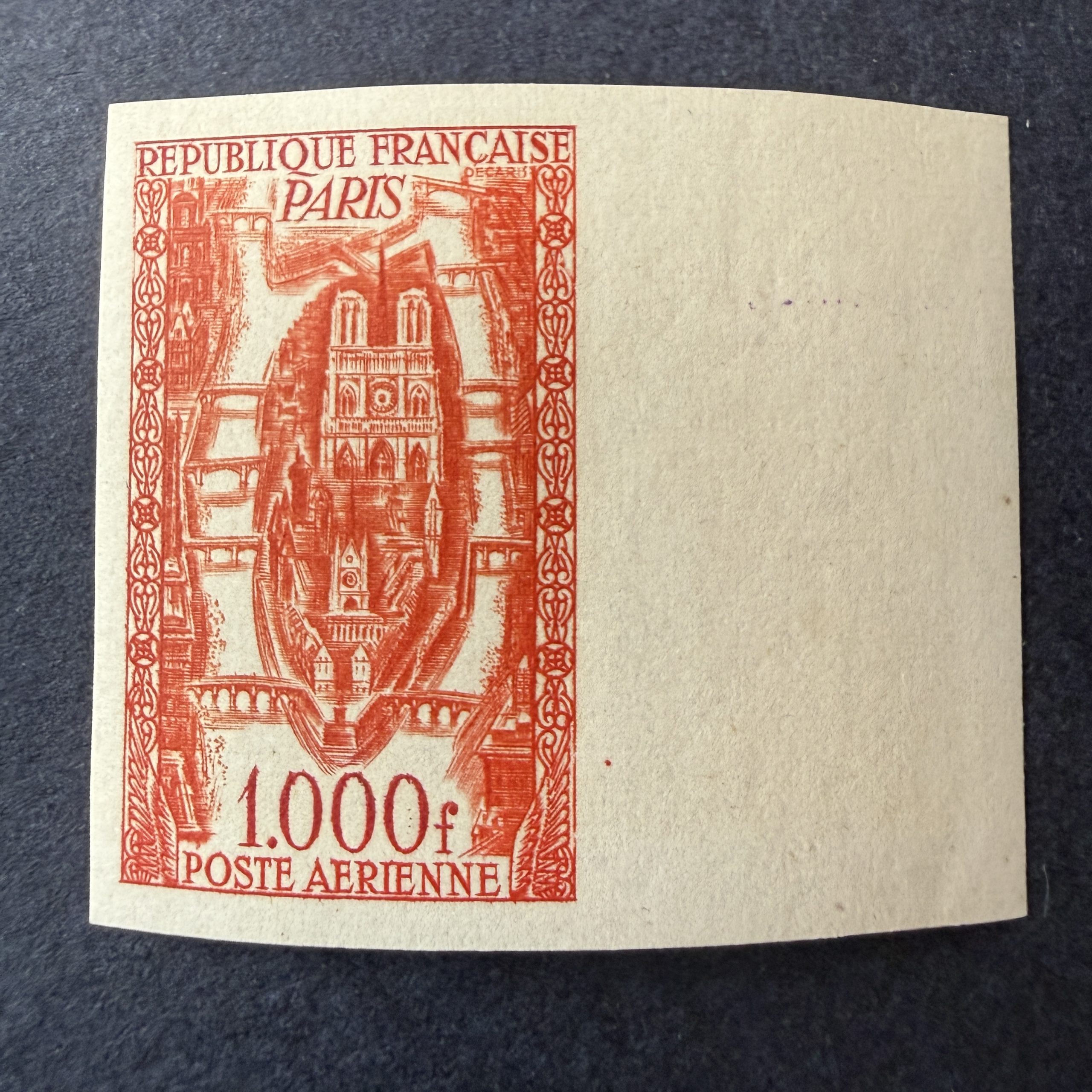 Poste Aérienne Yvert 29, "Non émis" bdf en neuf *. Superbe.