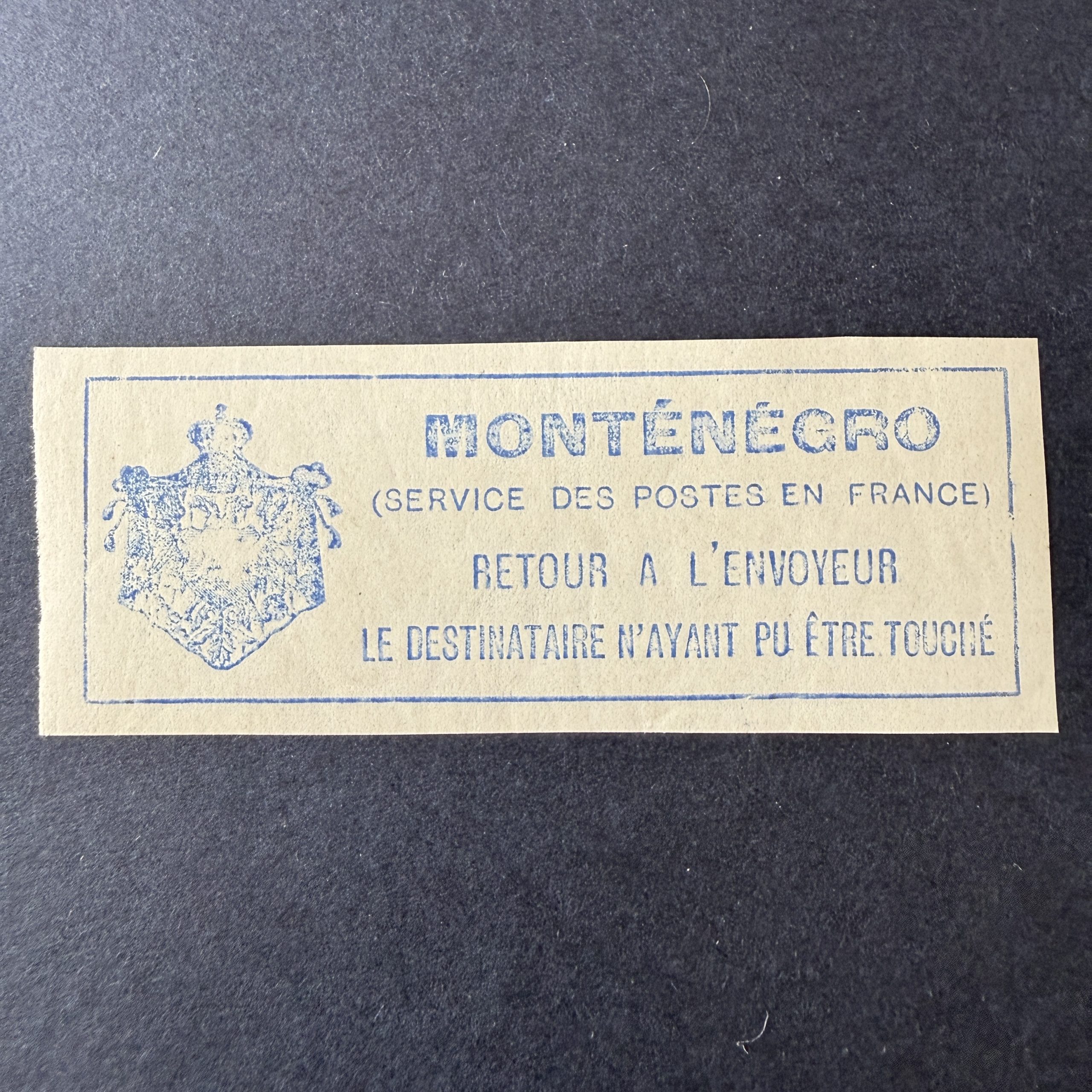 Timbres de Retour Yvert  3 en neuf ** sans charnière. TB.