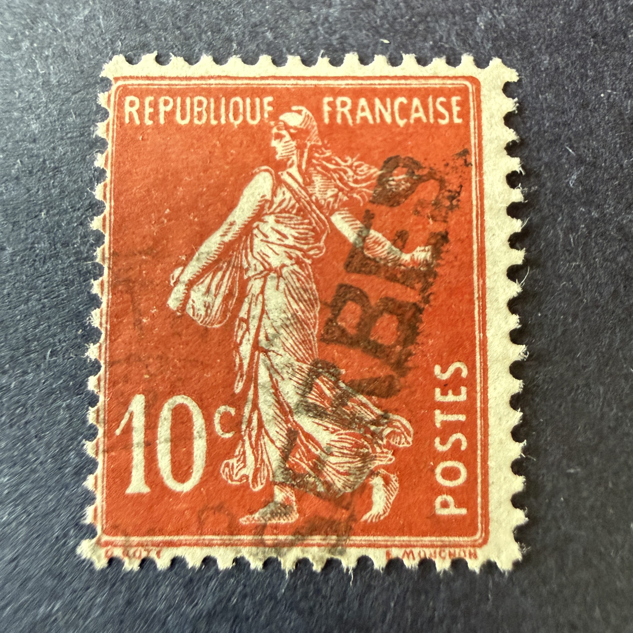 Yvert 5 "Postes Serbes à Corfou" en oblitéré. TB.