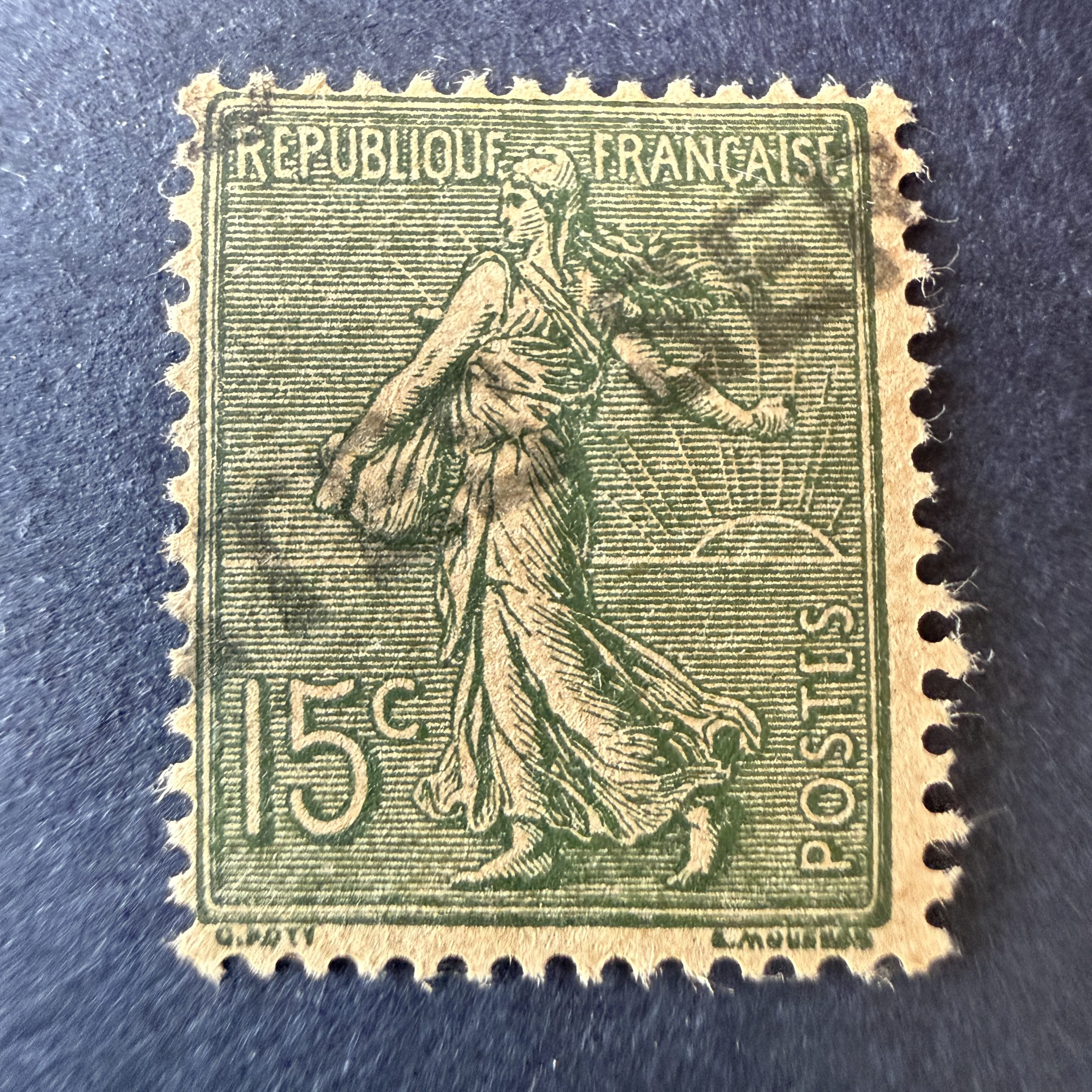 Yvert 6 "Postes Serbes à Corfou" en oblitéré. TB.