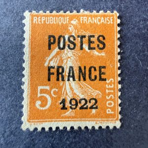 Préoblitéré Yvert 36 "Semeuse Postes France 1922" en neuf. TB.