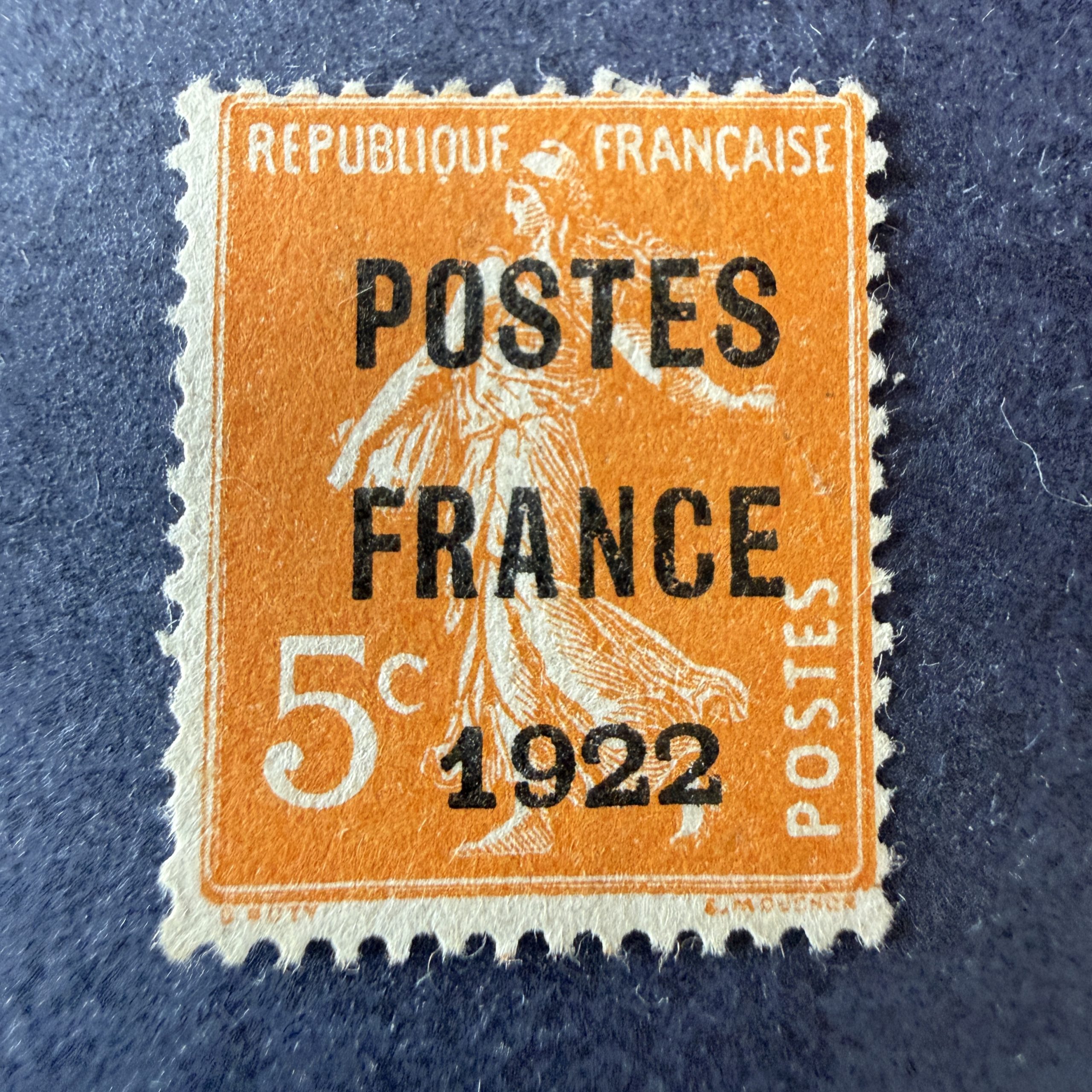 Préoblitéré Yvert 36 "Semeuse Postes France 1922" en neuf. TB.