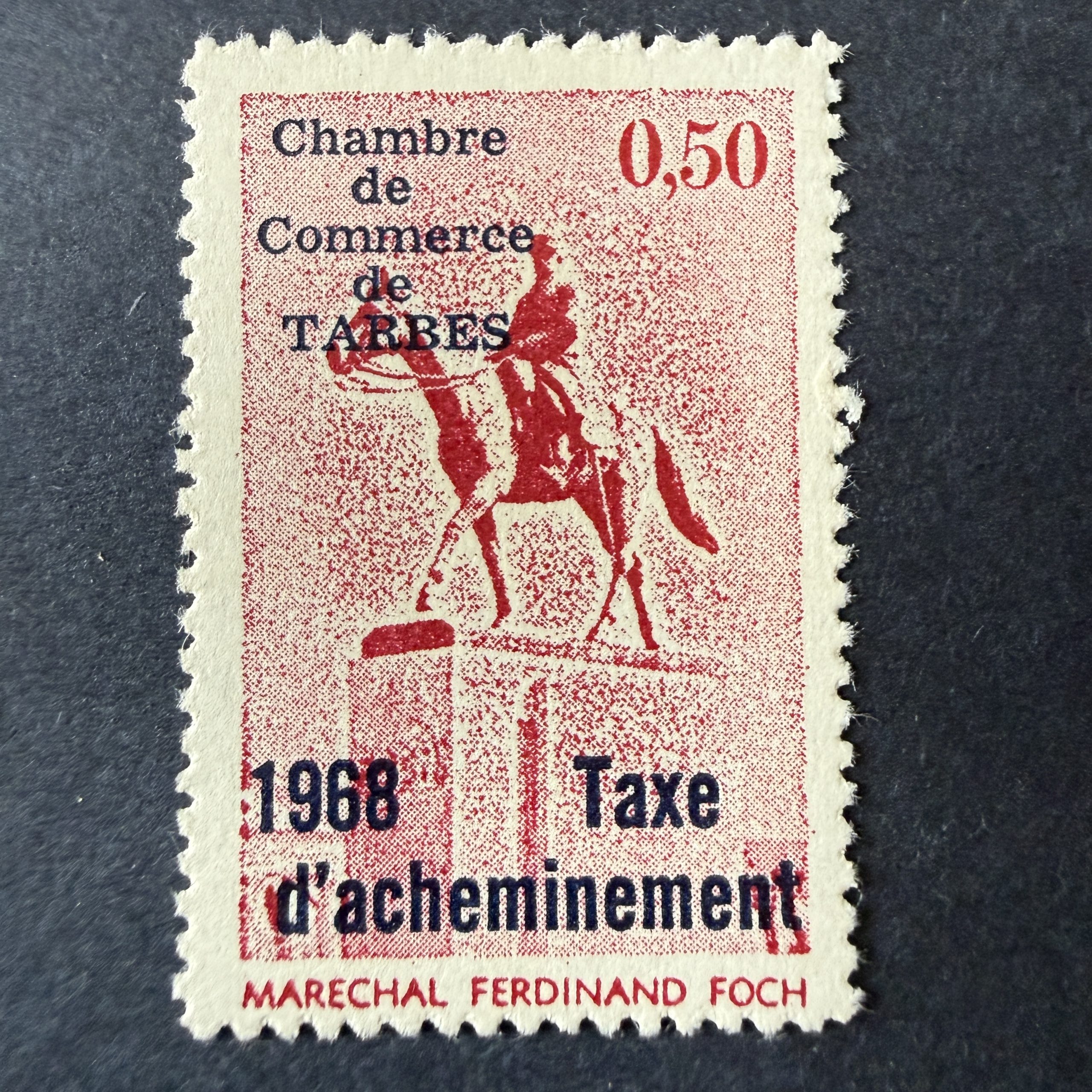 Grève Yvert 9 "Tarbes 0,50" en neuf ** sans charnière. TB.