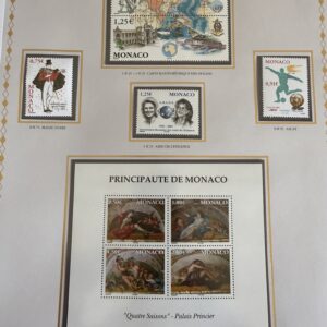 Monaco, Année complète "2003" en neufs ** sans charnière. TB.